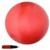 GYM Ball 75 cm - odolné ABS prevedenie Červená