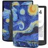Puzdro Durable Lock DL4051, obal na Pocketbook 743G InkPad 4 a Pocketbook 743C InkPad Color (2/3) - motív Gogh, magnetické zatváranie, AutoSleep (Obal na čítačku Pocketbook 743G InkPad 4 a Pocketbook
