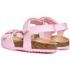 Geox sandále pre deti, ružová ekokoža, veľkosť 26