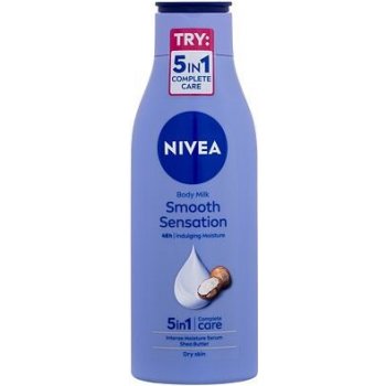 Nivea Smooth Sensation krémové telové mlieko pre suchú pokožku 250 ml