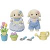 Sylvanian Families 5736 Květinový set a sourozenci Flora králíků