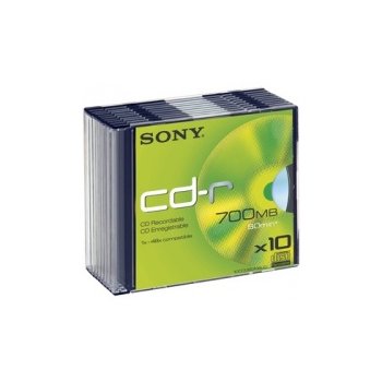 Sony CD-R 700MB 48x, 10ks