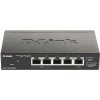 D-Link DGS-1100-05PDV2 5portový gigabitový PoE inteligentný prepínač, bez napájania - napájaný PoE, 2 porty PoE DGS-1100-05PDV2