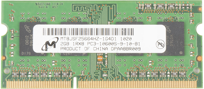 Micron DDR3 2GB 1333MHz MT8JSF25664HZ-1G4D1