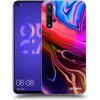 Picasee silikónový čierny obal pre Huawei Nova 5T - Electric