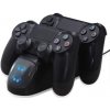 MG Charging Station V1 nabíjačka pre PS4, čierna