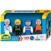 Lena Sada figurek Truxx 4ks plast 8cm modrá sada v krabičce 18x10x5cm