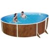 Bazén AZURO WOOD ovál 5,5 x 3,7 x 1,2 m