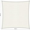 Shadow Comfort Slnečný Štvorec shadow 2,0 x 2,0 m Farba: Arktická Biela