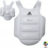 Adidas WKF Chránič hrudníka YOUTH Farba: Biela, Veľkosť: L