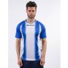 SHIRT STRIPE M/C dres azúrová modrá-biela L