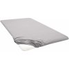 Biberna Napínacia plachta na vrchný matrac (sivá, 140 – 160 x 200 cm) (100227070)