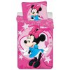 Jerry Fabrics Obliečky Minnie Hello micro Polyester mikrovlákno 140x200 70x90