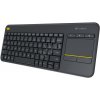 LOGITECH Logitech® K400 Plus Wireless Touch Keyboard Black, UK layout 920-007143