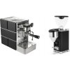 Stone Espresso Mine Black + Rocket Espresso GIANNINO, black/chrome