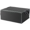 Compactor Textilný úložný box na 2 periny 55 x 45 x 25 cm čierny