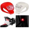 SILIKÓNOVÉ SVETLÁ NA BICYKEL SADA PREDNÉ + ZADNÉ LED SVETLO NA BICYKEL