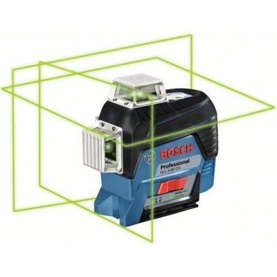 Krížový laser Bosch GLL 3-80 CG + BM1 + L-Boxx Professional 0.601.063.T00 (0.601.063.T00)
