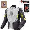 TEXTILNÁ BUNDA REBELHORN HIKER IV BLACK/GREY/FLUO YELLOW S