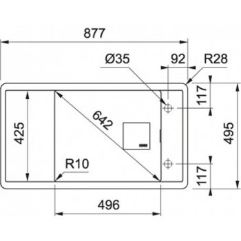 Franke FSG 611-88 Matná čierna