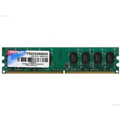 Patriot DDR2 2GB 800MHz CL6 PSD22G80026