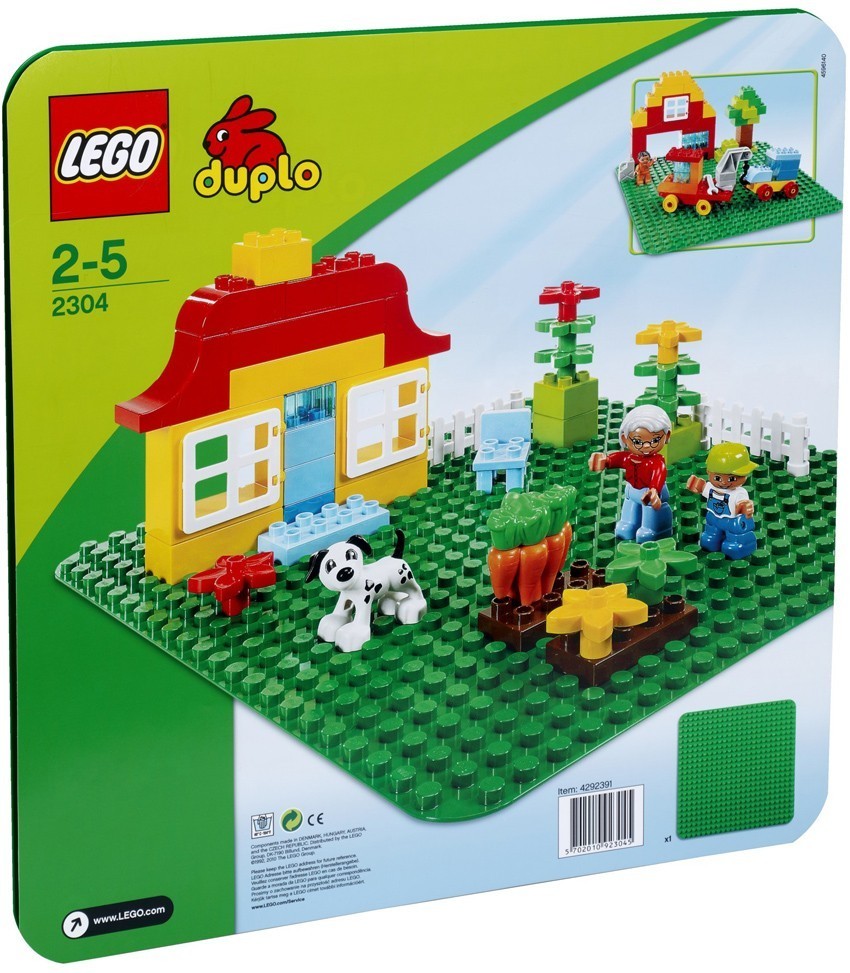 LEGO® DUPLO® 2304 podložka Veľká Zelená od 11,4 € - Heureka.sk