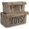 Childhome Slamené koše na hračky 2ks