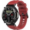 PROTEMIO 61623 SILICONE Remienok pre Amazfit T-Rex Ultra červený
