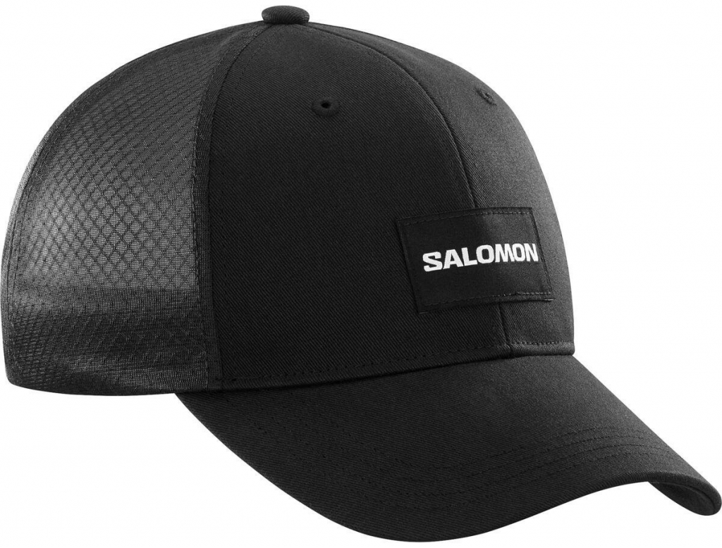 Salomon Trucker Curved Cap deep black/deep b