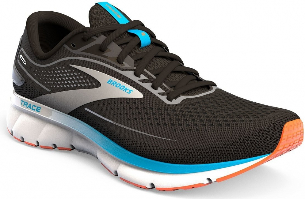 Brooks Trace 2 M 1103881D007 black hawaiian ocean orange