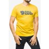 Tričko Fjallraven Logo T-shirt - ochre