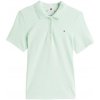 Tommy Hilfiger 1985 Slim Pique Short Sleeves Zelený