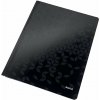 Obal s rýchloviazačom Leitz WOW - 250 listov, 10 ks, 10 ks, Čierna, Čierna, A4, A4, 250 listov