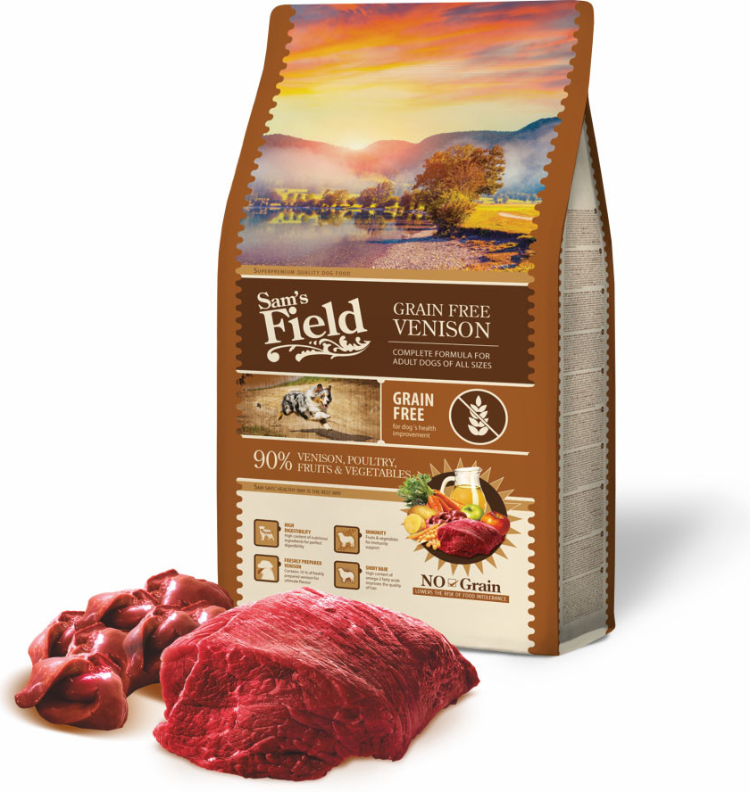 Sam\'s Field Grain Free Venison 2,5 kg