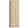 Uzavretý regál R60 2D 1SZ CLP dub sonoma