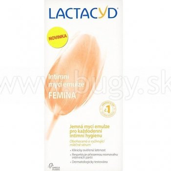 Lactacyd Femina mycí emulze pro intimní hygienu 400 ml