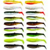 Sada gumičiek Savage Gear Cannibal 8 cm na šťuky 18 kusov
