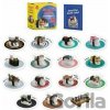 RP Minis Sushi Cats Magnet Set They're Magical! Miniature Editions