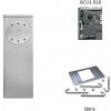Závora NICE M5BARI - bez ramena, INOX