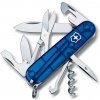 Vreckový nožík Victorinox 1.3703.T2 Climber – transparentný modrý