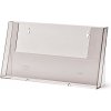 Jansen Display Stojanček na letáky A3 alebo A4 na ležato, 340 x 186 mm