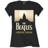 The Beatles tričko Liverpool, England Čierna S