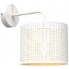 Luminex | Nástenná lampa LOFT SHADE 1xE27/60W/230V biela/zlatá | LU5259