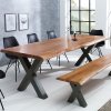 Jedálenský stôl Mammut X 240x105cm drevo Acacia