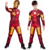 FunCo Detský kostým Svalnatý Iron man s maskou 122 – 134 L OPBH1566