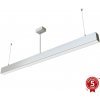 APLED | APLED - LED Luster na lanku LOOK LED/46W/230V 4000K 120 cm strieborná | AP0122