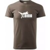 Coma paródia - Klasické pánske tričko vyššej gramáže - 3XL ( Army )