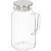 Džbán sklenený s viečkom 1,5l