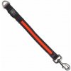 Vodítko Dog Fantasy USB LED nylonový přepínací svietiaci oranžové 2,5x39cm