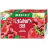 Herbária Ovocný čaj s príchuťou jahody a brusnice porciovaný (20ks)